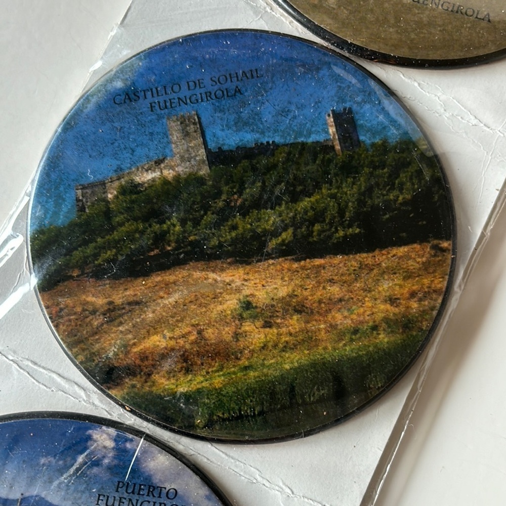 ⭐️Blue Scenic Coasters Set - Picture 7 of 8